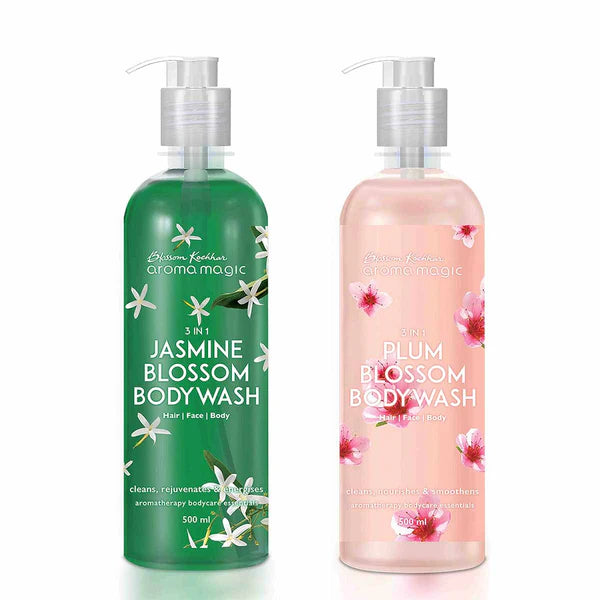 Aroma Magic 3-in-1 Body Wash Combo – Complete Care for Hair, Face & Body (2× 500 ml)